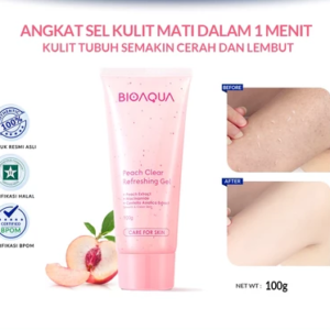 BIOAQUA Scrub Face Peeling Gel Niacinamide Brightening & Smooth Facial Exfoliating Gel 100g Exfoliation Gel Face Scrub
