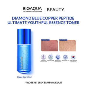 BIOAQUA Diamond Blue Copper Peptide Ultimate Youthful Essence Toner 120ml