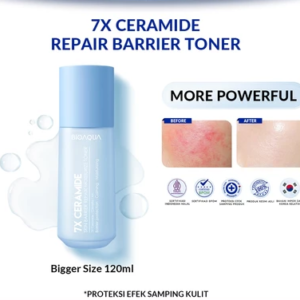 BIOAQUA 7X Ceramide Skin Barrier Repair Moisturizer Toner Face Toner 120ml Glowing Hydrating Toner Face Whitening For All Skin Types