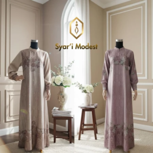 SYAR'I MODEST - Anti-UV, Elegant Modern Ethnic Motif, Eid Aloe Versa