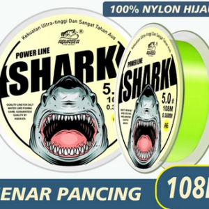 AQUASEA - 0.50/108meter Fishing Rope 108meter Green Color Stable Stings Fishing Strings Material Nylon Super Wear Shark