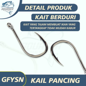 AQUASEA - 5pcs Fishing Hook Fill 5pcs and 20pcs High Carbon Steel Barbed Fishing Hook Tackle Hook GFYSN