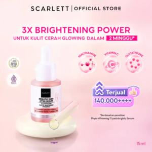 SCARLETT Brightly Ever After Serum - Brightening Serum Brightening Face Moisturizes Glowing and Dull-Free