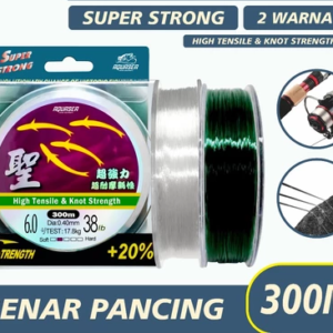 AQUASEA Nylon Okamoto Fishing Rope 300meter Green & White Color Original premium quality