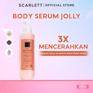 Scarlett Whitening Jolly Body Serum - Body Shrum with Luxury Fragrant Aroma to Brighten Moisturizing Skin Nourishing