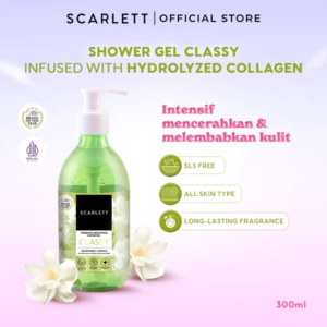 Scarlett Fragrance Brightening Shower Gel Screeny | Body Wash | Liquid Bath Soap