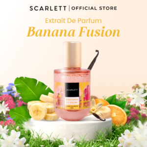 SCARLETT Banana Fusion Extrait De Perfume 30ml Unique Fragrances Of Sweet Like Desserts! - Durable - Unisex - Women's Perfume
