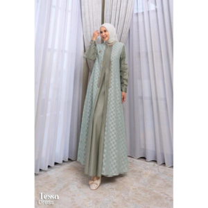 MAREVI SAVARA DRESS - Tessa Greentea