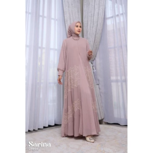 MAREVI SARINA DRESS - Capucino
