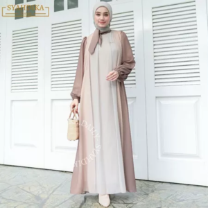 SYAHNAZ MUSLIM FASHION | AMENNA DRESS GAMIS GRAMPING GRAME YIRTAL BABYDELL PREMIUM