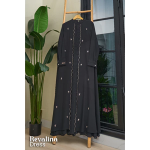 REVALINE DRESS ORIGINAL BY MAREVI - Black