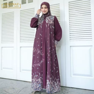 SYAHNAZ MUSLIM FASHION | ZASKIA OUTER LATEST GAMIS CERUTY BABYDILL PREMIUM