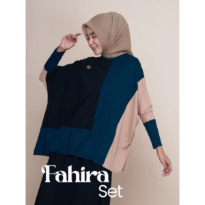 FAHIRA SET ORIGINAL BY MAREVI OFFICIAL - Navy