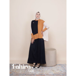 FAHIRA SET ORIGINAL BY MAREVI OFFICIAL - Mustard