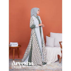 AREESHA DRESS ORIGINAL BY MAREVI OFFICIAL - Army