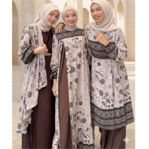 Joley Cloth - Kharisma Dress Latest 2026 Outfit Party Games Family Uniform Couple Cotton Adem Comfortable Float Maxi Outer