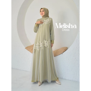 MELISHA DRESS ORIGINAL BY MAREVI OFFICIAL - Sage
