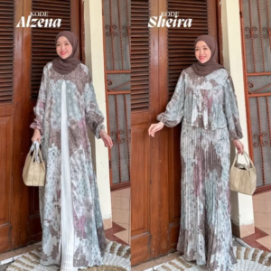 Joley Cloth - Uniform Motif 77 Uniform Sheira and Alzena 2in1 Lionel Richie Outfit Elegant Homecomings Latest Musical Motif Printing