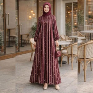 AISHA DRESS By ZIYA ~ Latest Premium Lebaran Rayon Gamis