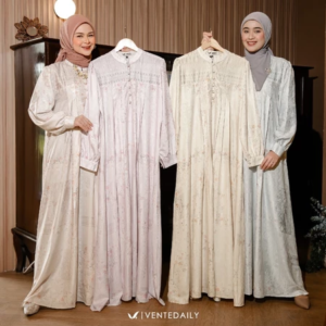 Ventedaily - Zayana Maxy Gamis Muslim Simple Latest 2026
