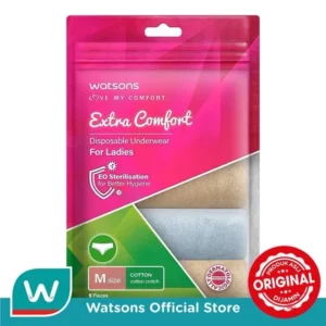 Watsons Disposable Underwear Cotton Crotch Ladies M 5'S