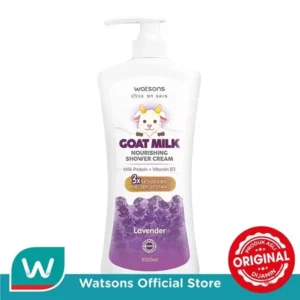 Watsons Goat Milk Nourishing Lavender Shower Cream 1000ml