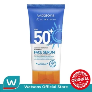 Watsons Very High Protection Sunscreen Face Serum SPF50+ PA++++ 50ml
