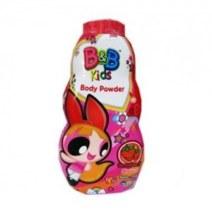 B&B KIDS BODY POWDER BLOSSOM STRAWBERRY BTL 150g