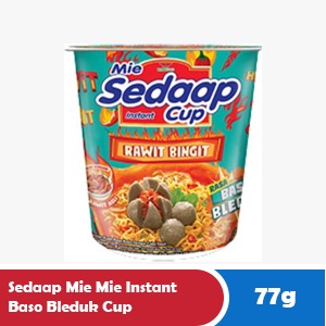 SEDAAP MIE INSTANT MIE BASO BLEDUK CUP 77g