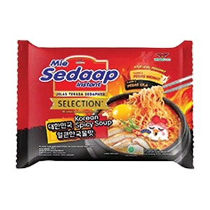 SEDAAP MIE MIE INSTANT KOREAN SPICY SOUP PCK 77g
