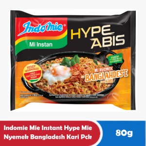 INDOMIE INSTANT MIE HYPE MIE NYEMEK BANGLAHDES KARI PCK 80g