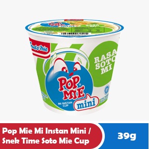 POP MIE MINI INSTANT MIE / SNEK TIME SOTO MIE CUP 39g