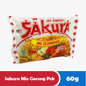 SAKURA MIE GORENG PCK 60g