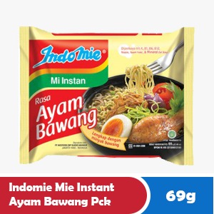 INDOMIE INSTANT NOODLES CHICKEN ONION PCK 69g