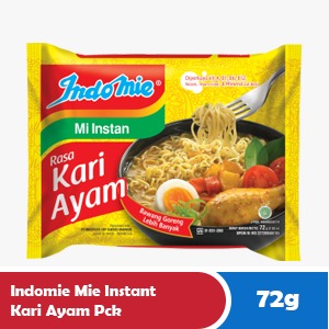 INDOMIE MIE INSTANT KALDU AYAM PCK 75g