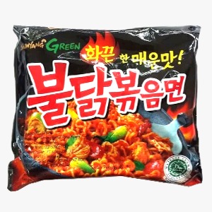SAMYANG SPICY FRIED INSTANT NOODLES WITH CHICKEN PCK 140g