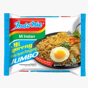 INDOMIE FRIED NOODLES JUMBO GRILLED CHICKEN PCK 127g