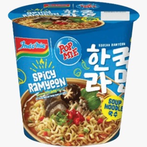 POP MIE MI INSTAN SPICY RAMYEON CUP 71g