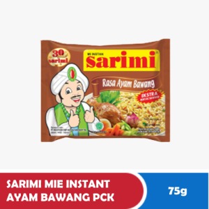 SARIMI INSTANT NOODLES CHICKEN ONION PCK 75g