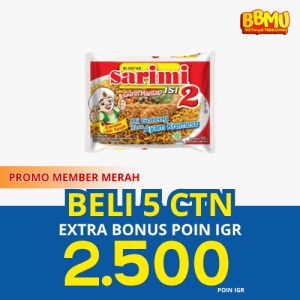 SARIMI FRIED NOODLES (CONTENTS 2) CREMESSED CHICKEN PCK 125g