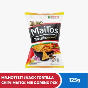 MR.HOTTEST SNACK TORTILLA CHIPS MAITOS MIE GORENG PCK 125g
