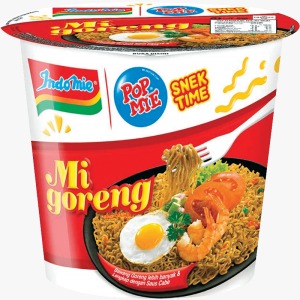 POP MIE INSTANT SNACK TIME INDOMIE GORENG CUP 43g