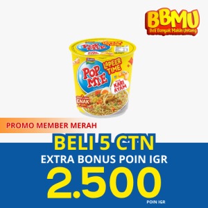 POP MIE INSTANT MIE LAPEER TIME CHICKEN CURRY CUP 75g