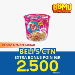 POP MIE INSTANT MI LAPEER TIME CHICKEN ONION CUP 75g
