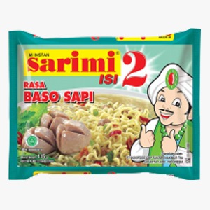 SARIMI MIE INSTANT (ISI 2) BASO SAPI PCK 115g