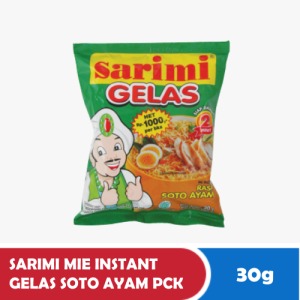 SARIMI INSTANT GLASS NOODLES CHICKEN SOTO PCK 30/27g