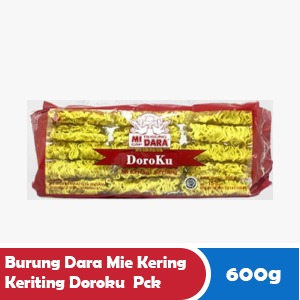 DOVE NOODLE DRY CURLY DOROKU PCK 600g