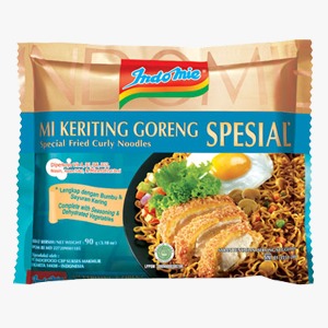 INDOMIE FRIED CURLY MI (NEW) SPECIAL PCK 90g