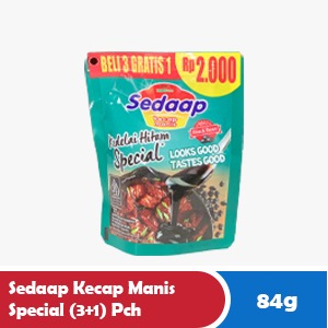 SEDAAP SWEET SOY SPECIAL (3+1) PCH 84/77g