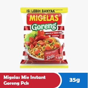 MIGELAS MIE INSTANT GORENG PCK 35g